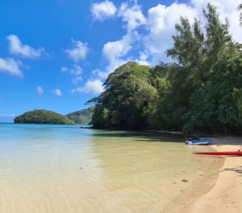 Huahine Manta Lodge Avec 4X4 Optionnel Haapu Екстер'єр фото