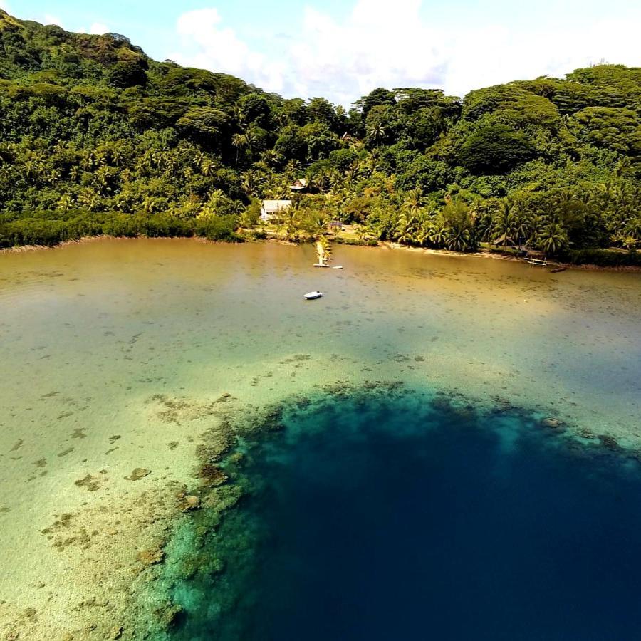 Huahine Manta Lodge Avec 4X4 Optionnel Haapu Екстер'єр фото