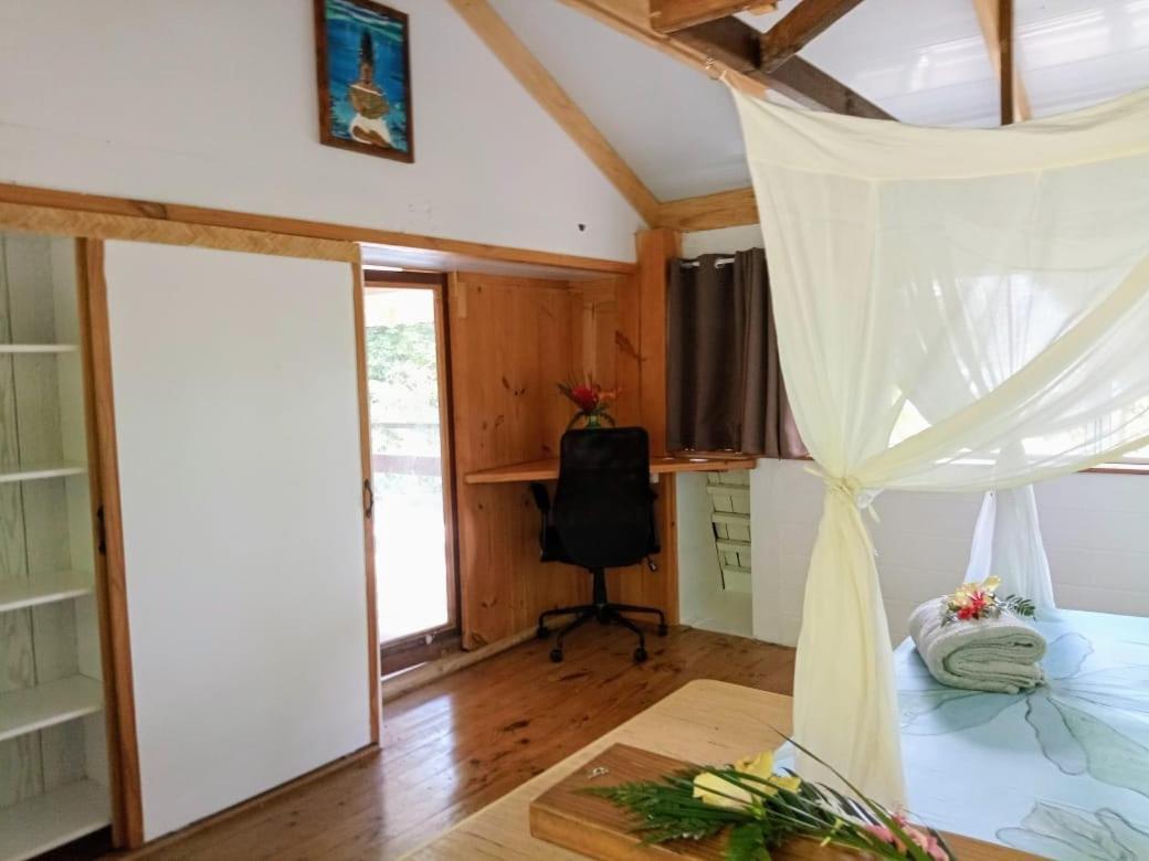 Huahine Manta Lodge Avec 4X4 Optionnel Haapu Екстер'єр фото